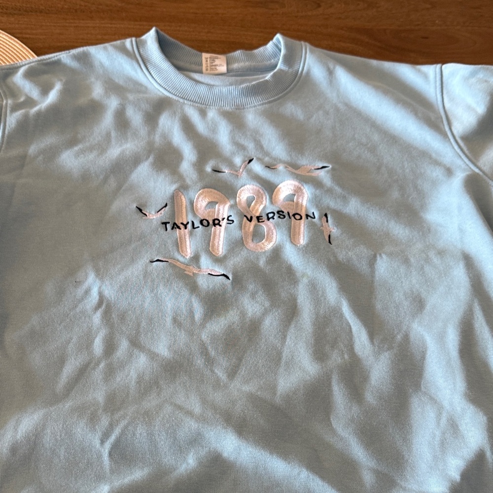 Kids Blue Taylor Swift Sweatshirt